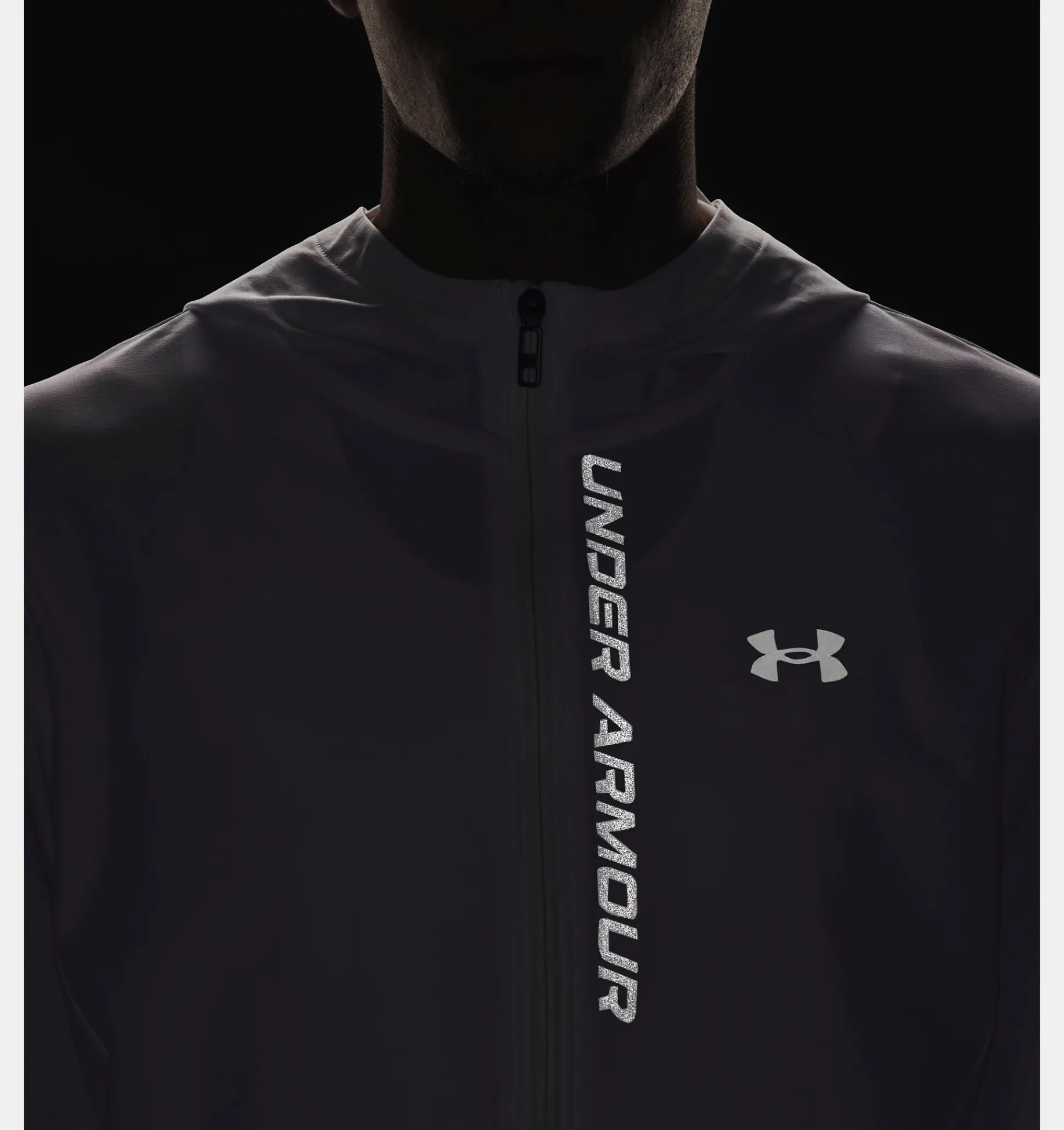 Best Sale Under Armour Giacca Ua Outrun The Storm Da Uomo White / Black - 100