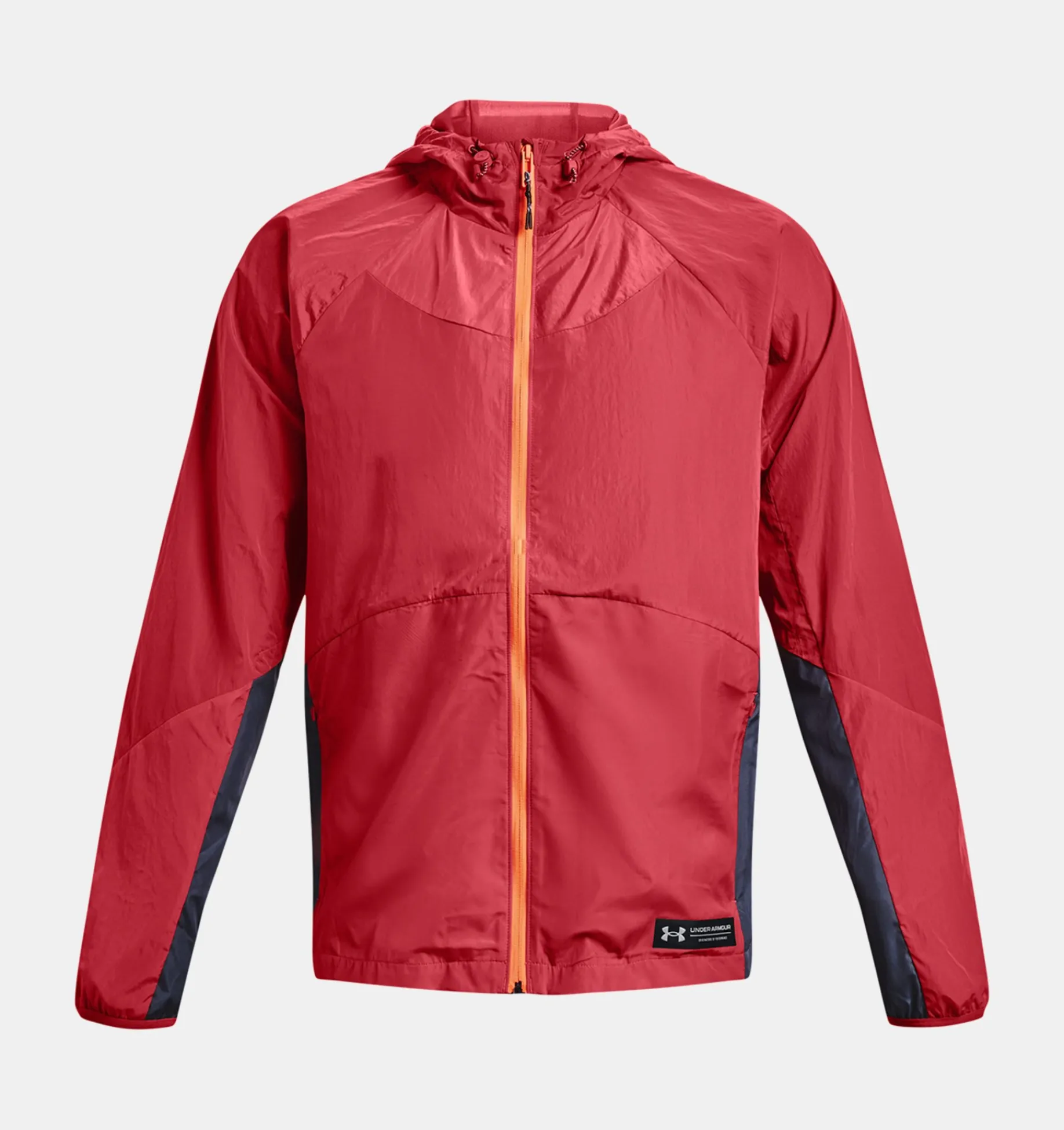 Fashion Under Armour Giacca Ua Rush™ Woven Full Zip Da Uomo Chakra / Reflective - 638