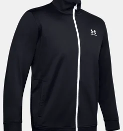 Hot Under Armour Giacca Ua Sportstyle Tricot Da Uomo Black / Onyx White - 002