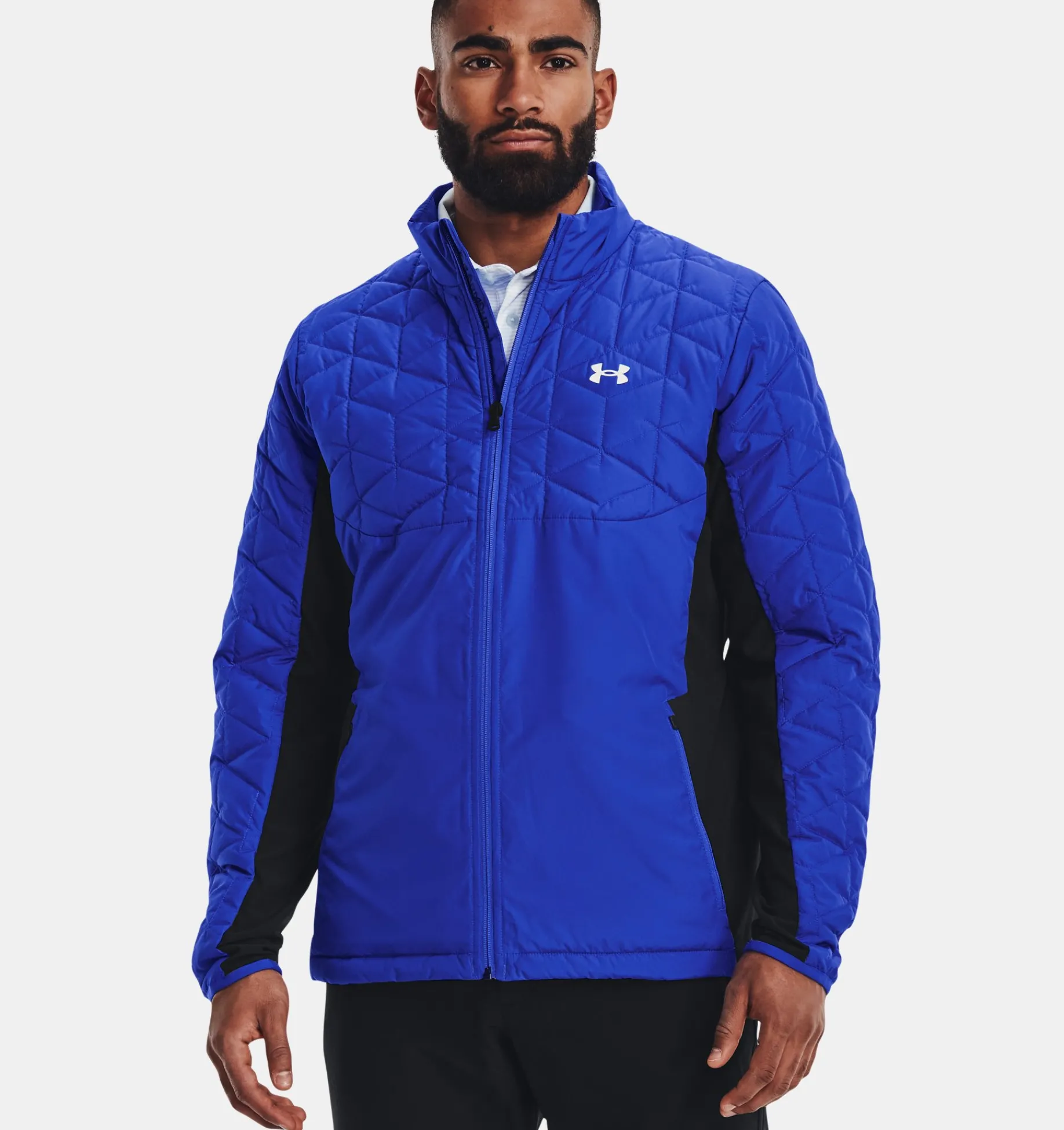 Cheap Under Armour Giacca Ua Storm Coldgear® Reactor Golf Hybrid Da Uomo Versa Blue / Black - 486