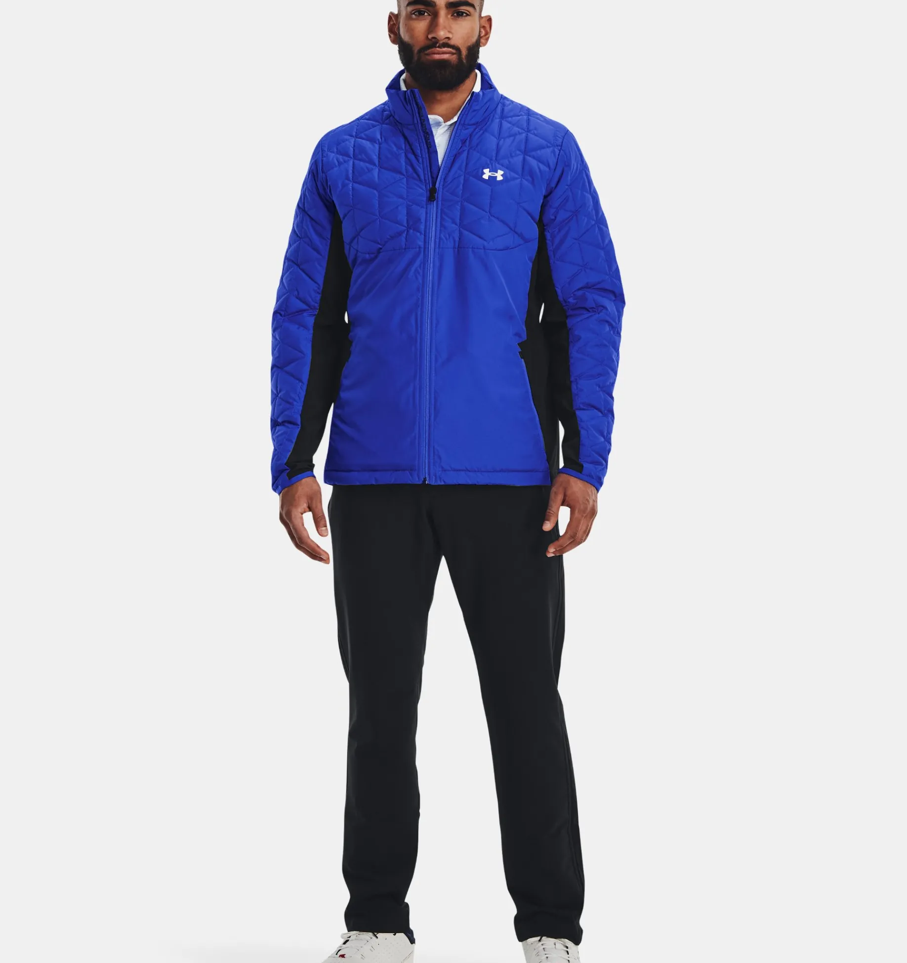 Cheap Under Armour Giacca Ua Storm Coldgear® Reactor Golf Hybrid Da Uomo Versa Blue / Black - 486