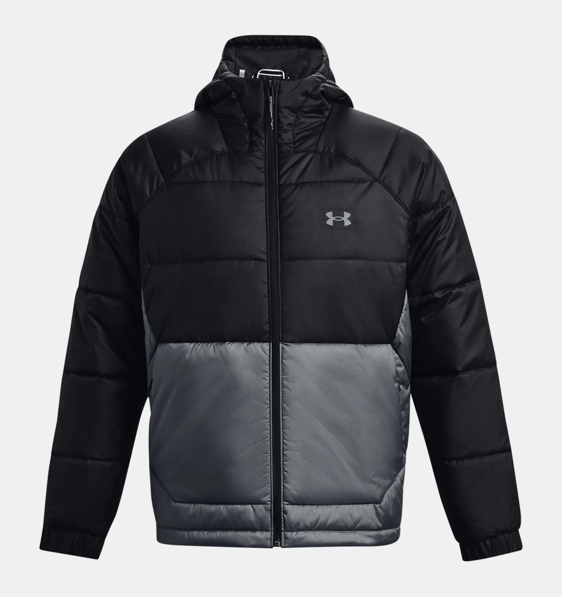 Clearance Under Armour Giacca Ua Storm Insulate Hooded Da Uomo Black / Pitch Gray - 001