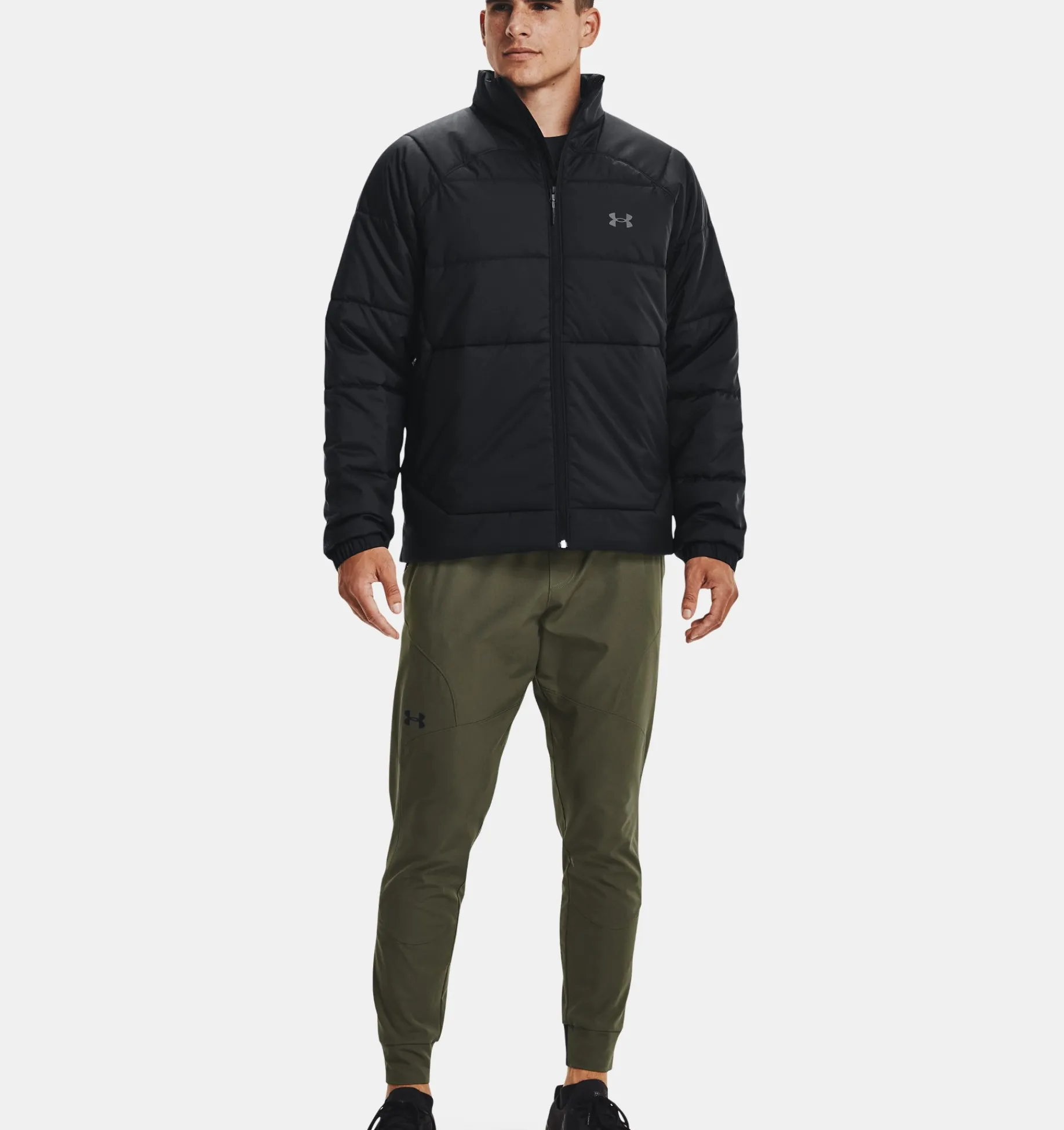 Clearance Under Armour Giacca Ua Storm Insulate Da Uomo Black / Pitch Gray - 001
