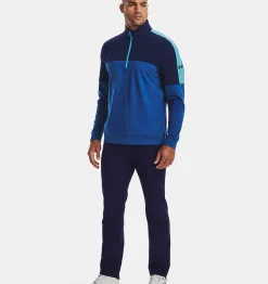 Flash Sale Under Armour Giacca Ua Storm Midlayer Crestable ½ Zip Da Uomo Blue Mirage / Midnight Navy - 471