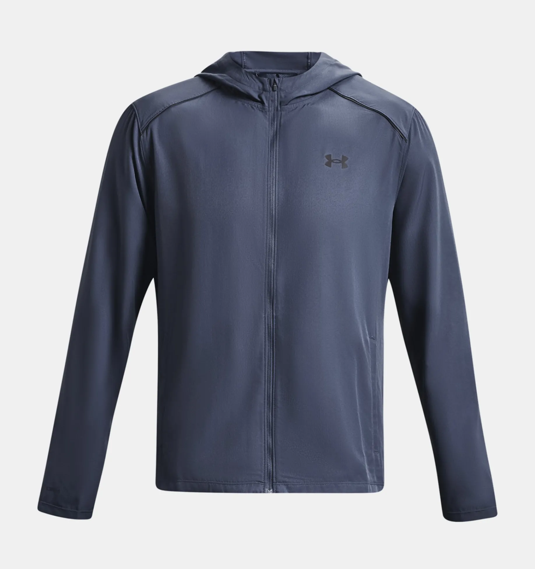 Outlet Under Armour Giacca Ua Storm Run Hooded Da Uomo Downpour Gray / Harbor Blue - 044