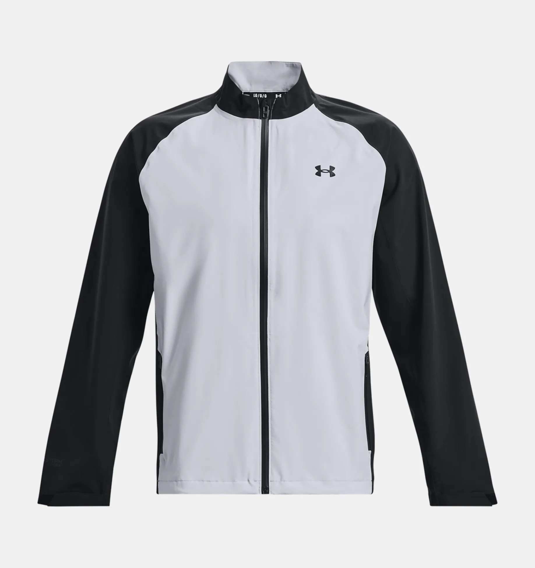 New Under Armour Giacca Ua Stormproof Portrush 2.0 Da Uomo Mod Gray / Black - 011