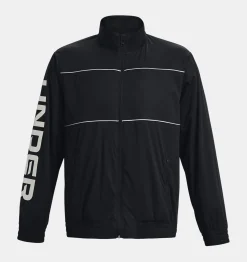 Best Sale Under Armour Giacca Ua Travel Da Uomo Black / Silver Chrome - 001
