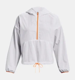 Best Under Armour Giacca Ua Woven Graphic Da Donna White / Black - 100