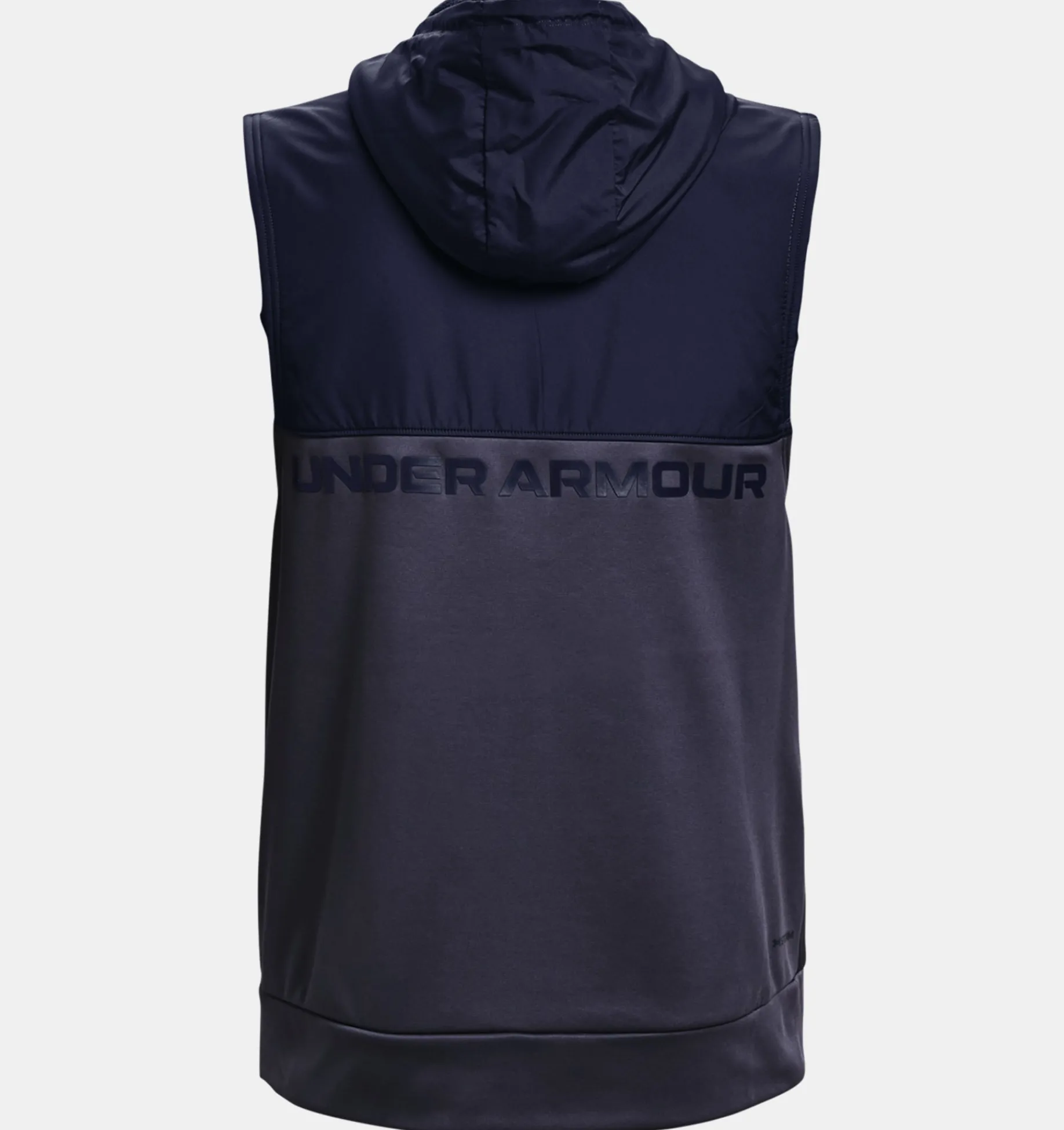 Best Sale Under Armour Gilet Armour Fleece® Storm Hooded Da Uomo Tempered Steel / Midnight Navy - 558