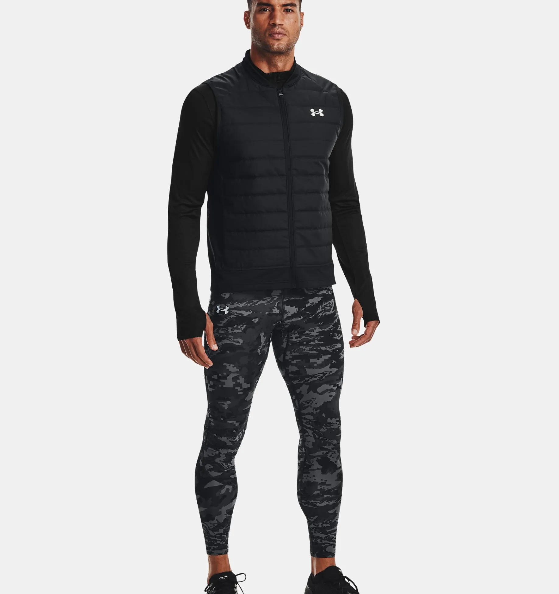 Best Sale Under Armour Gilet Ua Storm Insulate Run Da Uomo Black / Reflective - 001