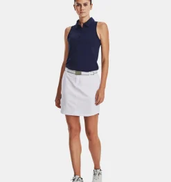 Discount Under Armour Gonnellina Ua Links Woven Da Donna White / Metallic Silver - 100