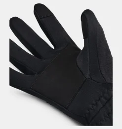 Clearance Under Armour Guanti Ua Storm Fleece Da Donna Black / Jet Gray - 001