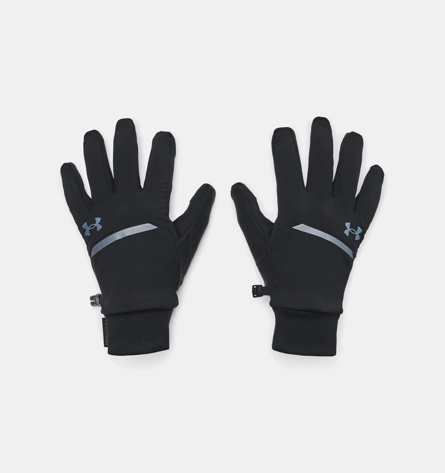 Best Sale Under Armour Guanti Ua Storm Fleece Run Da Uomo Black / Reflective - 001