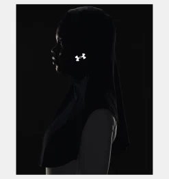 Shop Under Armour Hijab Ua Extended Sport Da Donna Black / Silver - 001