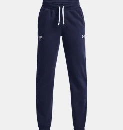 Best Sale Under Armour Jogger Rock Project Da Ragazzo Midnight Navy / Phosphor Green - 410