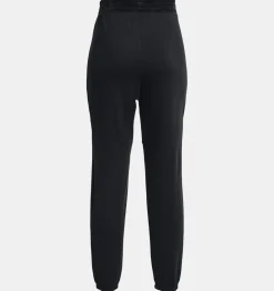 Best Sale Under Armour Jogger Ua Journey Fleece Da Donna Black / White - 001
