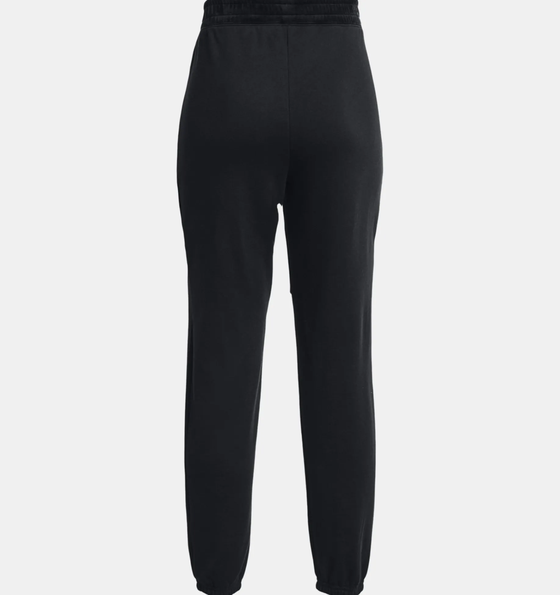 Best Sale Under Armour Jogger Ua Journey Fleece Da Donna Black / White - 001
