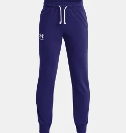 Fashion Under Armour Jogger Ua Rival Terry Da Ragazzo Sonar Blue / Onyx White - 468