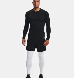 Store Under Armour Leggings Coldgear® Da Uomo White / Black - 100