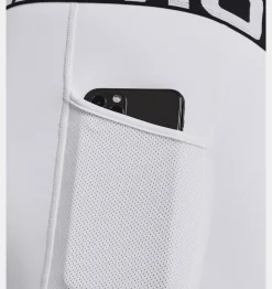 Store Under Armour Leggings Coldgear® Da Uomo White / Black - 100