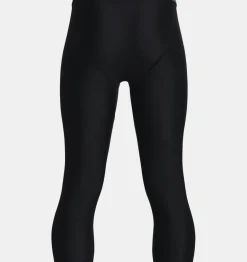 Sale Under Armour Leggings Heatgear® Armour ¾ Da Ragazzo Black / White - 001