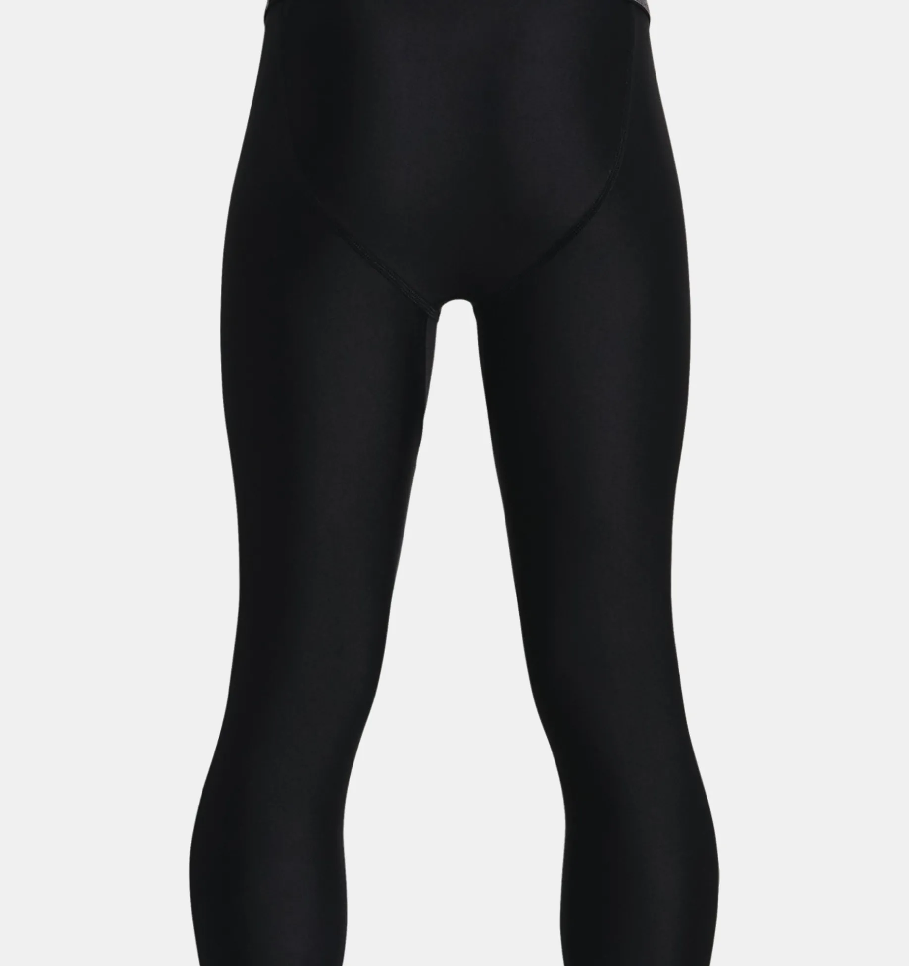 Sale Under Armour Leggings Heatgear® Armour ¾ Da Ragazzo Black / White - 001