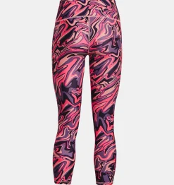 Best Sale Under Armour Leggings Heatgear® Armour Printed 7/8 Da Donna Posh Pink / Tux Purple - 603