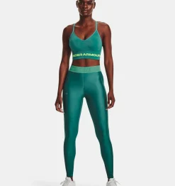 Best Sale Under Armour Leggings Heatgear® Branded Waistband Da Donna Coastal Teal / Birdie Green - 722