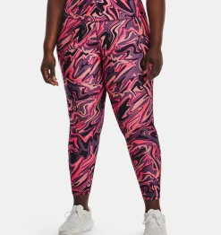Cheap Under Armour Leggings Heatgear® No-Slip Waistband Ankle Da Donna Posh Pink / White - 603