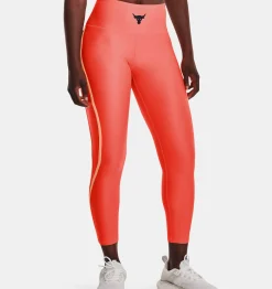 Online Under Armour Leggings Project Rock Heatgear® Ankle Da Donna After Burn / Peach Horizon - 877