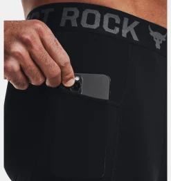 Best Under Armour Leggings Project Rock Turfgear Armourprint Da Uomo Black / White - 001