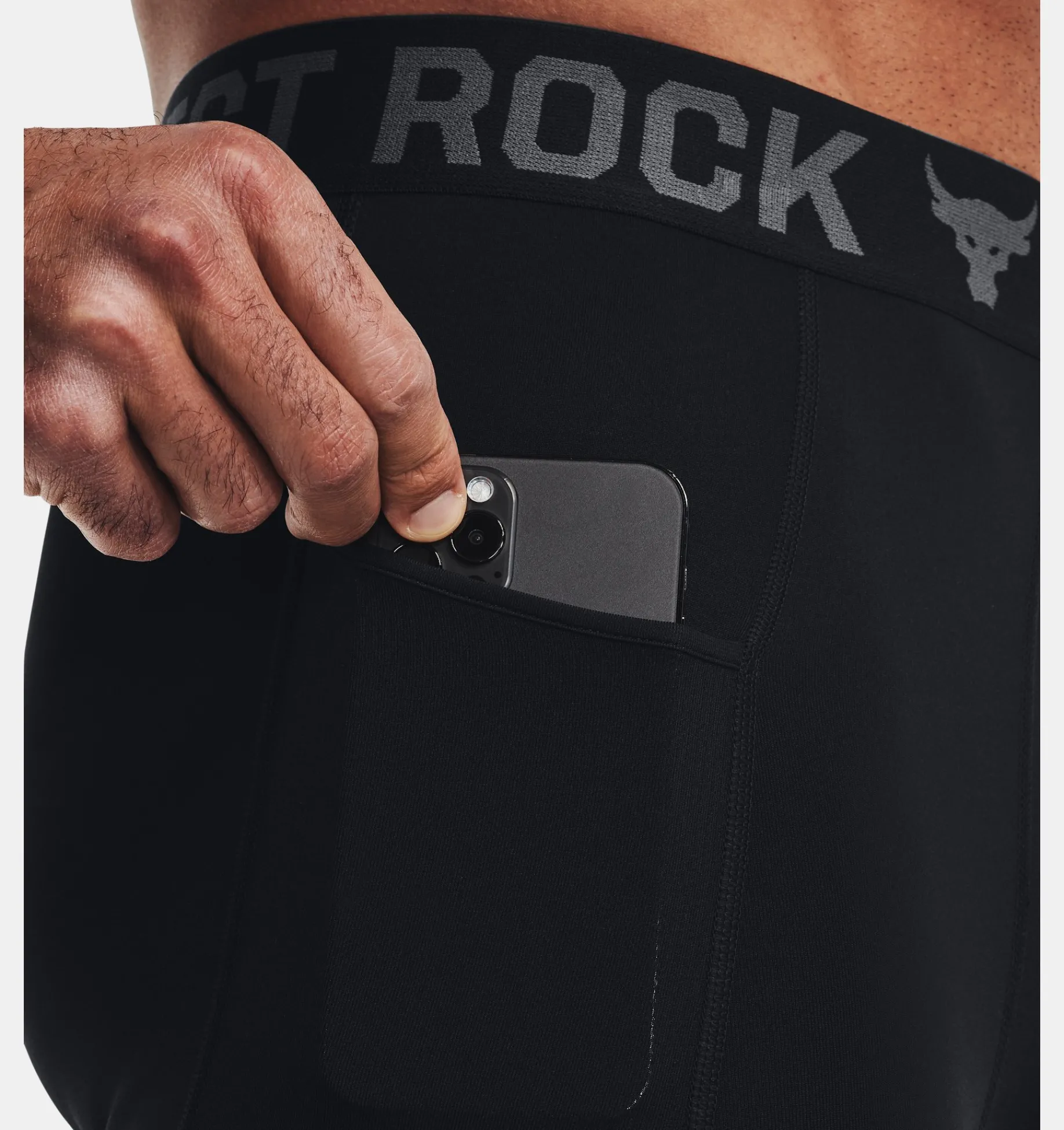 Best Under Armour Leggings Project Rock Turfgear Armourprint Da Uomo Black / White - 001