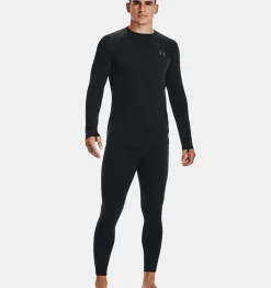 Best Under Armour Leggings Ua Base 2.0 Da Uomo Black / Pitch Gray - 001
