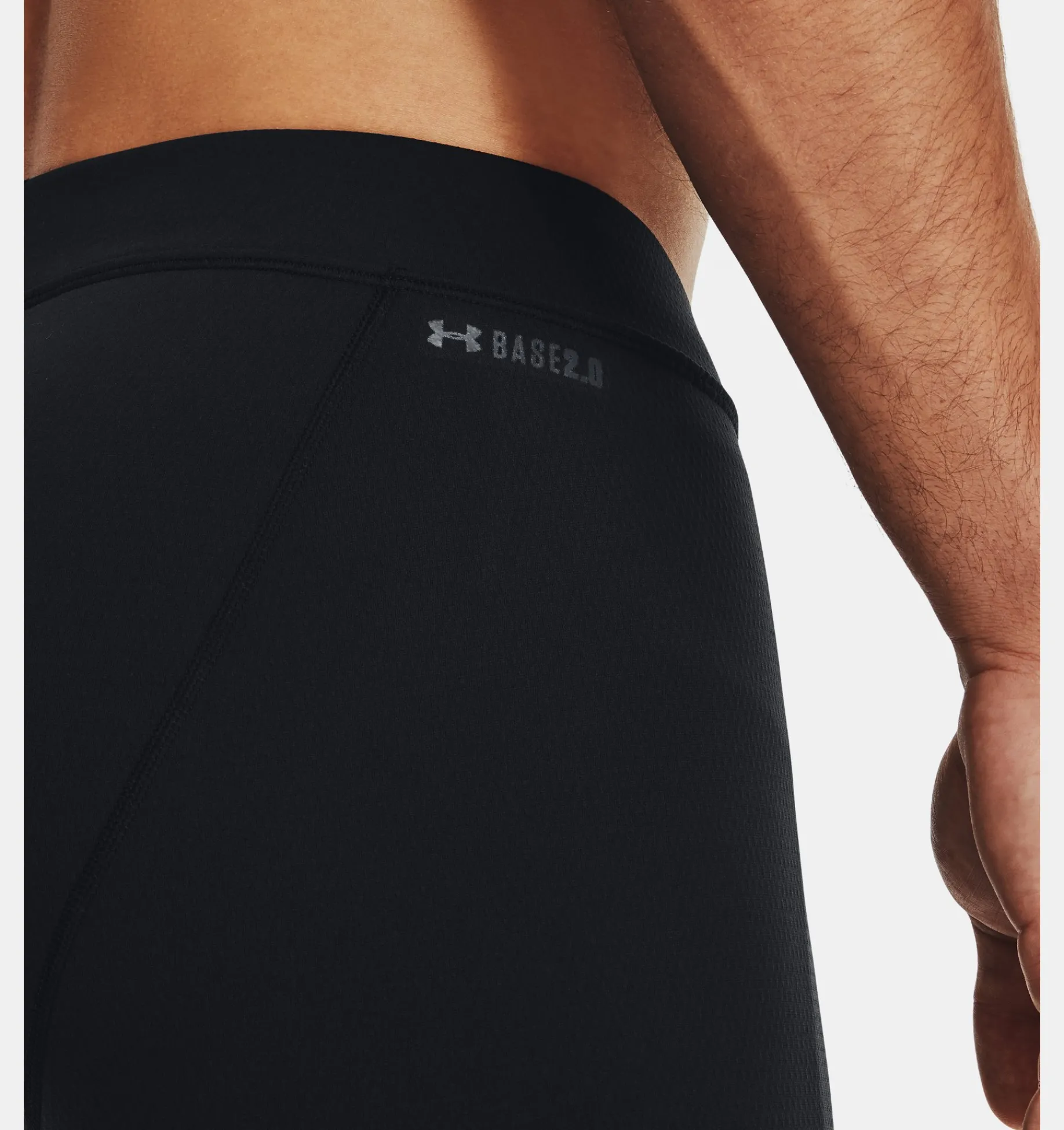 Best Under Armour Leggings Ua Base 2.0 Da Uomo Black / Pitch Gray - 001