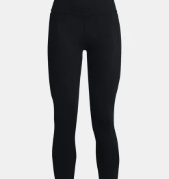 Cheap Under Armour Leggings Ua Meridian Ankle Da Donna Black / Metallic Silver - 001