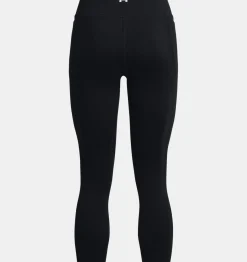 Cheap Under Armour Leggings Ua Meridian Ankle Da Donna Black / Metallic Silver - 001