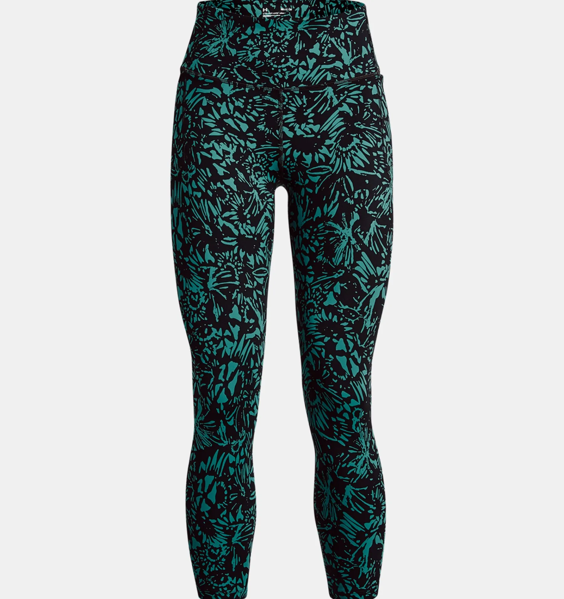 Discount Under Armour Leggings Ua Meridian Ankle Da Donna Black / Coastal Teal - 006