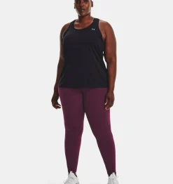 Clearance Under Armour Leggings Ua Meridian Full-Length Da Donna Purple Stone / Metallic Silver - 572