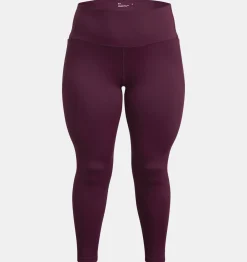 Clearance Under Armour Leggings Ua Meridian Full-Length Da Donna Purple Stone / Metallic Silver - 572