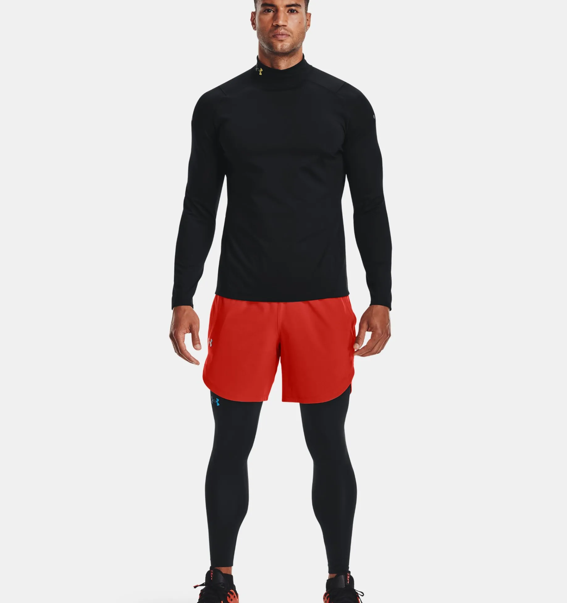 Best Under Armour Leggings Ua Rush™ Coldgear® Da Uomo Black - 001