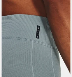Hot Under Armour Leggings Ua Rush™ Seamless Ankle Da Donna Harbor Blue / Iridescent - 465
