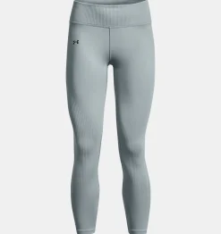 Hot Under Armour Leggings Ua Rush™ Seamless Ankle Da Donna Harbor Blue / Iridescent - 465