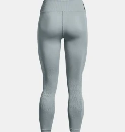 Hot Under Armour Leggings Ua Rush™ Seamless Ankle Da Donna Harbor Blue / Iridescent - 465