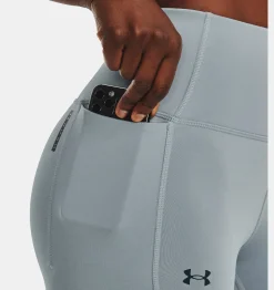 Best Sale Under Armour Leggings Ua Rush™ Smartform Perforated Ankle Harbor Blue / Iridescent - 465