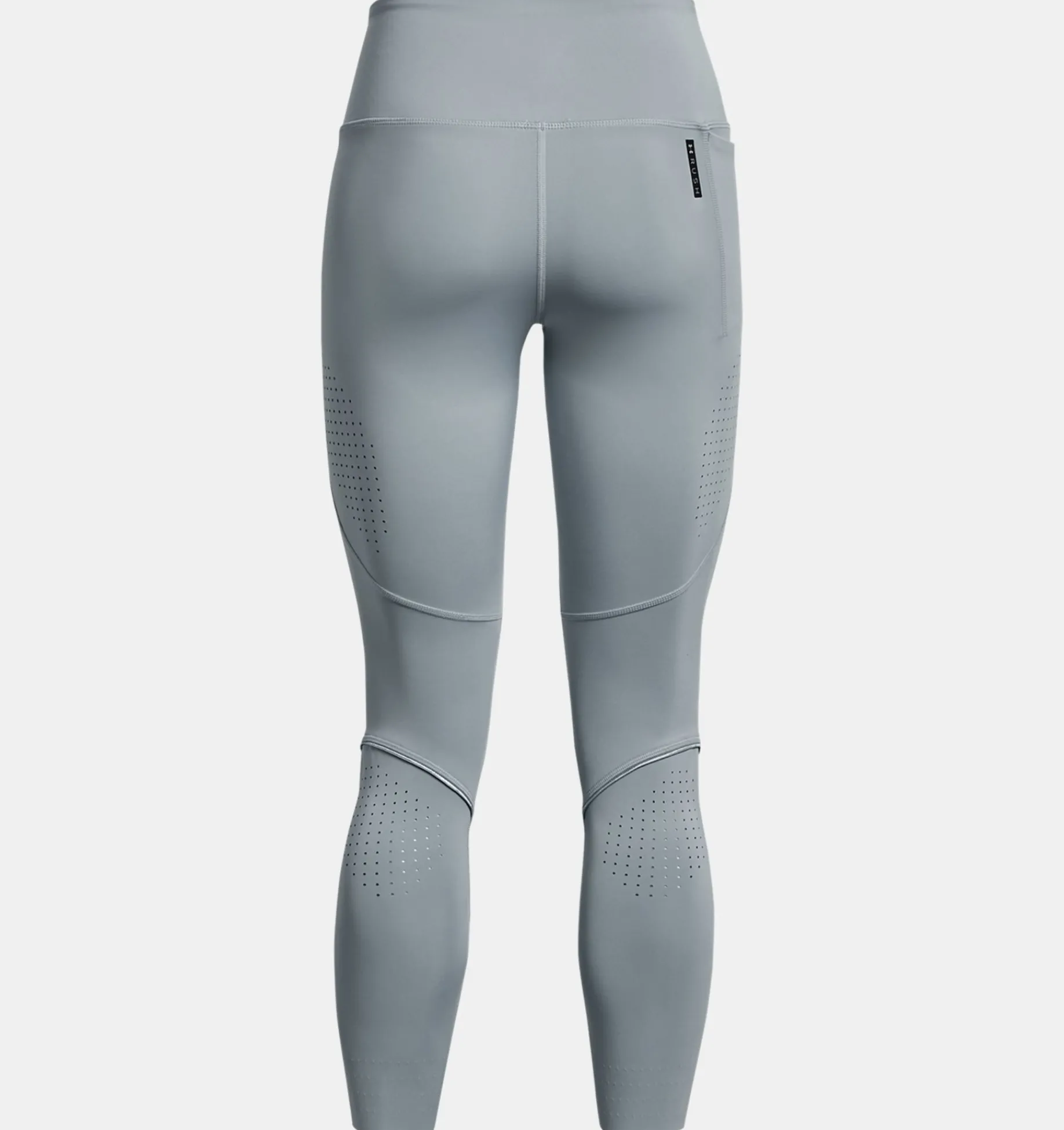 Best Sale Under Armour Leggings Ua Rush™ Smartform Perforated Ankle Harbor Blue / Iridescent - 465