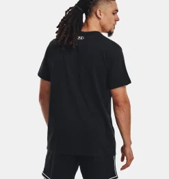 Cheap Under Armour Maglia A Manica Corta Project Rock Champion Heavyweight Da Uomo Black / White - 001