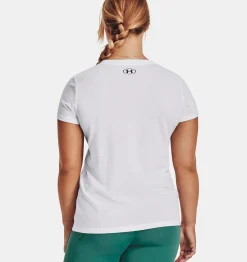 Best Under Armour Maglia A Manica Corta Ua Pride Da Donna White / Black - 100
