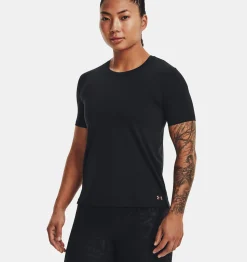 Sale Under Armour Maglia A Manica Corta Ua Rush™ Vent Da Donna Black / Iridescent - 001