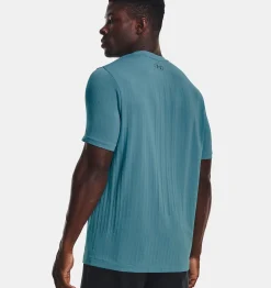 Cheap Under Armour Maglia A Manica Corta Ua Rush™ Seamless Da Uomo Glacier Blue / Black - 433