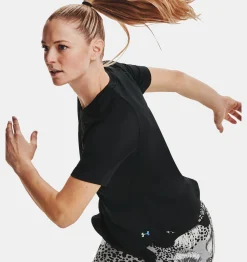 Store Under Armour Maglia A Manica Corta Ua Rush™ Da Donna Black / Iridescent - 001